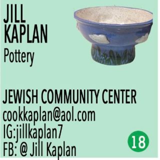 ✨ Meet Jill Kaplan – The Potter Who Blends Function with Art ✨
📍 Exhibiting at Sherman JCC
🗓 December 6 & 7, 10am–4pm

Jill Kaplan is a talented potter with a studio in Sherman, CT, creating unique, one-of-a-kind wheel-thrown and embellished pieces. Her work reflects her rich background as an Interior Designer, Chef, and Caterer, resulting in functional art that is perfect for serving and tabletop use.

Jill’s creative process includes throwing, hand-building, slab work, and piping, combined with underglaze and overglaze transfers and a variety of techniques to add texture and depth to her designs. Every piece is thoughtfully crafted to be both beautiful and practical. 🌟
Her pottery can be seen at Sherman JCC during the Open Studios Event on December 6 & 7, and her charming coffee mugs are also available at Sacred Grounds Coffee Roasters in Sherman, CT.

Jill is a proud member of the Sherman Artists Association, and her work brings artistry into everyday life, turning simple meals and gatherings into special experiences.

🗺️ Plan Your Tour!
Maps and printed Open Studio brochures are available at:
American Pie, The Daily Market, Limoncello, Sherman Library, and Sherman Wine & Spirits, and on our website at ShermanArtists.org.
@jillkaplan7