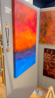 Don’t miss @christyb_artist today at @jccinsherman until 4pm