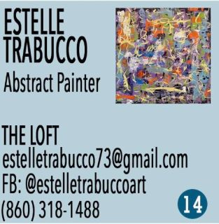🎨 Meet Estelle Trabucco – Abstract Artist Who Turns Emotion into Color 🌈
📍 Exhibiting at The Loft
🗓 December 6 & 7, 10am–4pm

Estelle Trabucco is an abstract artist whose love of vibrant colors shines through in every piece. For Estelle, painting is a form of play and self-expression, driven entirely by her emotional state in the moment—never planned, always spontaneous. The result? Bold, joyful artworks that invite viewers to feel and experience the energy behind each stroke. ✨
Her work is a celebration of color, movement, and emotion, and she hopes it brings joy to everyone who experiences it.

✨ Visit Estelle Trabucco at The Loft during Sherman Artists Open Studios, December 6 & 7, from 10am to 4pm, and immerse yourself in her lively, expressive abstract creations.

See more of Estelle’s vibrant art on Instagram: @estelletrabuccoart 🎨💖

🗺️ Plan Your Tour!
Maps and printed Open Studio brochures are available at:
American Pie, The Daily Market, Limoncello, Sherman Library, and Sherman Wine & Spirits, and on our website at ShermanArtists.org.
@estelletrabuccoart