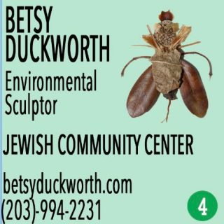 🦋🌿 “Florabugs: A Celebration of Nature’s Tiny Wonders” 🌿🦋
🎨✨ Featuring Sherman Artist Betsy Duckworth ✨🎨
📍 Exhibiting at the Sherman JCC
🗓 December 6 & 7, 10am–4pm

Step into the enchanting world of Betsy Duckworth, creator of the breathtaking Florabugs—miniature environmental sculptures that bring the hidden world of insects to life in the most magical way. Each delicate creation is handcrafted from natural materials such as leaves, twigs, acorns, and other found treasures, transforming the ordinary into something truly extraordinary. 🌿🦋

Betsy’s Florabugs celebrate the intricate beauty of nature while inspiring us to reconnect with the environment and reimagine how everyday objects can be repurposed into art. Both whimsical and thought-provoking, her work invites viewers to slow down, observe closely, and rediscover the wonder in the world around them.

In addition to her sculptural creations, Betsy is the author of Insects from Nature: The Art of Found Objects, a stunning exploration of her process and philosophy that blends art, ecology, and imagination.

As a proud member of the Sherman Artists Association, Betsy brings her unique vision of creativity and environmental awareness to this year’s Open Studios.

💫 Don’t miss your chance to see Betsy Duckworth’s captivating Florabugs, along with other remarkable works, in person at the Sherman JCC during Open Studios, December 6 & 7, from 10am to 4pm. Come experience her art and let the wonders of nature spark your imagination! @todaybetsymakes