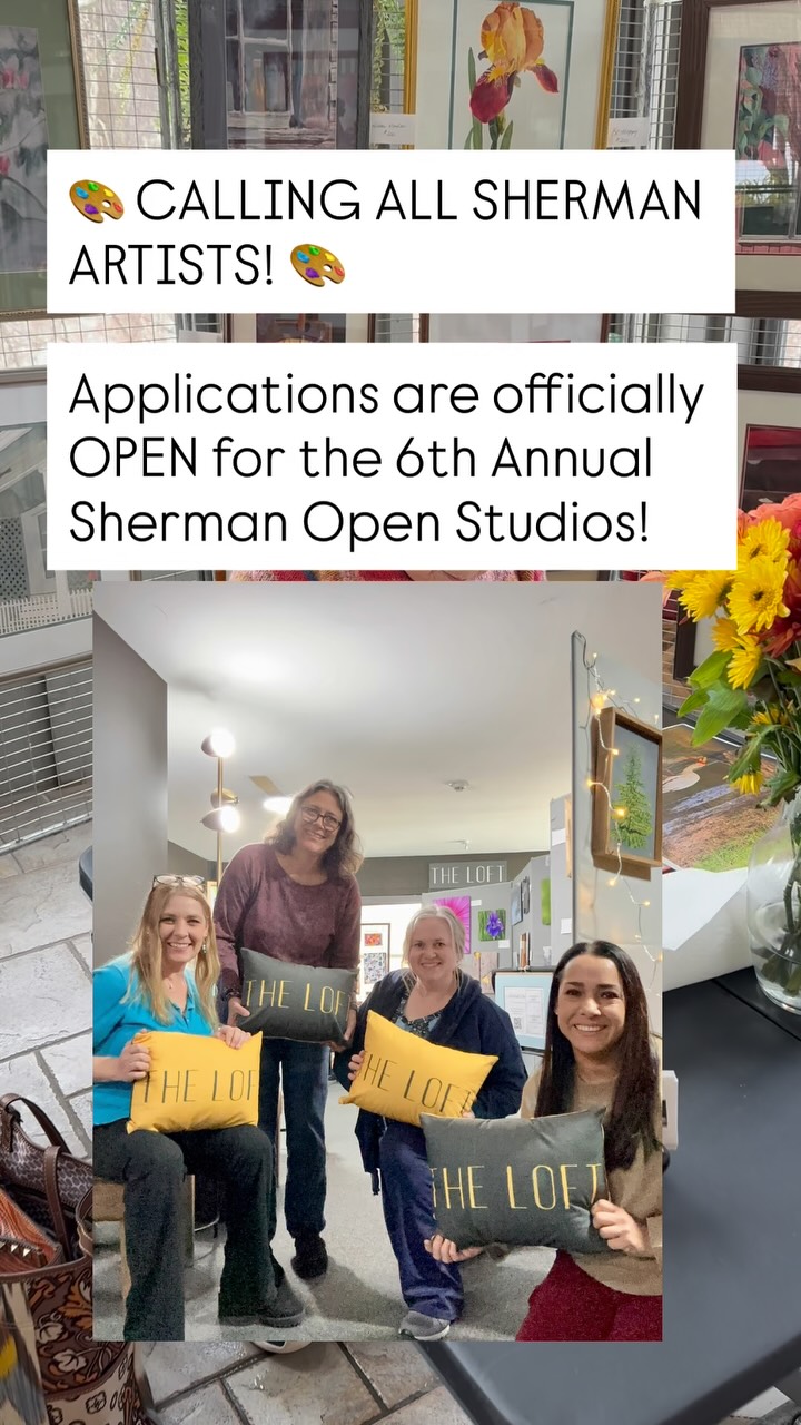 🎨 CALLING ALL SHERMAN ARTISTS! 🎨Applications are officially OPEN for the 6th Annual Sherman Open Studios!📅 December 5 & 6, 2026
⏰ 10 AM–4 PM
📍 Home Studios + Pop-Up Locations throughout ShermanJoin the Sherman Artists Association for one of our favorite events of the year! Open Studios gives local artists the opportunity to welcome visitors into their own studios or exhibit at one of our community pop-up locations while showcasing and selling their original artwork.🏡 OPEN YOUR HOME STUDIO
Invite the public into your Sherman-based studio and share your creative space.🖼️ JOIN A POP-UP LOCATION
Exhibit at the Sherman Senior Center, Sherman JCC, or Charter Hall. Grid panels will be provided.✨ PLUS: Participating artists are invited to submit 1–2 pieces to our Sherman Library Group Show, on view November 20, 2026–January 6, 2027.🍷 Library Opening Reception
Friday, November 20 | 6–8 PMIMPORTANT DATES:📌 Application Deadline: Wednesday, October 7
📩 Acceptance Letters: October 12
💳 Payment Due: October 19ENTRY FEES:
Home Studio — $60
Pop-Up Location — $85Applicants may upload up to 3 images of their work. Images and artist descriptions will be used for jurying and event publicity.Open to current Sherman Artists Association members. Link to apply in our bio. #ShermanOpenStudios #CallForArtists #ShermanArtists #ShermanCT #ConnecticutArtists CTArtists OpenStudios ArtistCall LocalArtists SupportLocalArt ShopLocalArt ArtCommunity HolidayArt