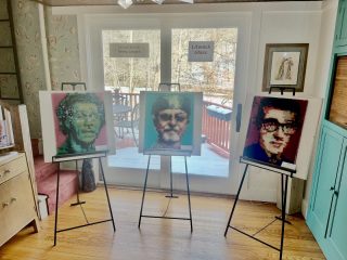 Another incredible talented artist participating in Open Studios @litwackglass Kenny Lickwack. Stop by his home studio and see his wonderful glass artwork. Maps available in our website www.shermanartists.org