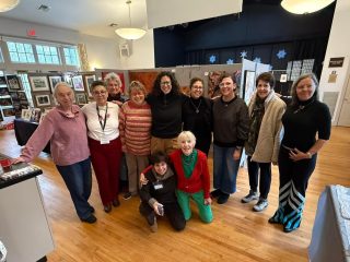 The Open Studio crew at @jccinsherman in Sherman is ready!! Come see us from 10-4pm this weekend! @christyb_artist @susan_grisell1 @rocanellileichter @carolyncohen874 @mjmagoon @jaimeseymourartist @jillkaplan7 @todaybetsymakes @virginianilesschaffer76