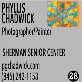 🌟 Meet Phyllis Chadwick – The Artist Who Transforms Local Views into Digital Masterpieces 
📍 Exhibiting at Sherman Senior Center
🗓 December 6 & 7, 10am–4pm

Phyllis Chadwick is a versatile painter, collage artist, and photographer whose work seamlessly blends traditional artistry with digital innovation. Specializing in Digitally Augmented Photography, Phyllis transforms her captivating photographs—often vignettes of Sherman’s landscapes and nearby coastal scenes—into vibrant, dreamlike compositions. Each piece combines the beauty of nature with the creativity of digital expression, resulting in imagery that is both striking and deeply personal. 🌅📸

Phyllis’s artwork extends beyond the gallery wall—her digitally enhanced photographs are also available as cards, mugs, bags, and prints, offering art lovers the chance to bring a touch of local beauty into everyday life. Some of her framed pieces will be available for purchase during the event, making it easy to take home a piece of her artistic vision. 🌟🎁
Phyllis is a member of the Sherman Artists Association, LAND Gallery in Pawling, the Great Hollow Photographers Club, and ArtEast.
Experience Phyllis’s extraordinary work in person at the Sherman Senior Center during the Sherman Artists Open Studios Event on Dec 6 & 7 from 10am–4pm. Don’t miss the opportunity to explore her unique perspective on the world and discover how she transforms local views into digital masterpieces. ✨
📲 For more of Phyllis’s work, visit pgchadwick.com to explore her digital photography, paintings, and collages.

🗺️ Plan Your Tour!
Maps and printed Open Studio brochures are available at:
American Pie, The Daily Market, Limoncello, Sherman Library, and Sherman Wine & Spirits,
and online at ShermanArtists.org.
#ShermanArtists #OpenStudios #HolidayGifts #SupportLocalArt #ArtInSherman #ShopLocal #Raffle #ShermanCT #ArtEvent  #collageartist #digitallyaugmentedphotography