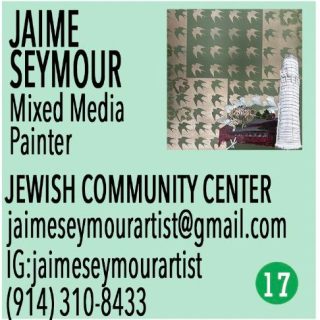 🎨 Meet Jaime Seymour – The Mixed Media Painter Who Bridges Urban Art and Nature 🌿✨
📍 Exhibiting at Sherman JCC
🗓 December 6 & 7, 10am–4pm
Jaime Seymour is a Connecticut-based mixed media painter whose vibrant work blends the gritty energy of urban art with the serene beauty of nature. Formerly based in Brooklyn, NY, Jaime now draws inspiration from both the urban landscape and the peaceful surroundings of Sherman.
Her art is a bold fusion of techniques, where mass-produced, urban-inspired elements collide with realistic interpretations of the natural world. From the energy of the city to the quiet elegance of the countryside, Jaime’s work captures contrasts and connections, resulting in layered, dynamic pieces full of vibrant storytelling. ✨
Jaime is a proud member of the Sherman Artists Association.
Catch Jaime at Sherman JCC during Sherman Artists Open Studios, December 6 & 7, 10am–4pm—a perfect chance to see her mixed media masterpieces up close and explore how she brings together urban and natural influences in each piece.
Want a closer look at her creative process? Follow her on Instagram: @jaimeseymourartist 📲🎨
🗺️ Plan Your Tour!
Maps and printed Open Studio brochures are available at:
American Pie, The Daily Market, Limoncello, Sherman Library, and Sherman Wine & Spirits,
and on our website at ShermanArtists.org.
#ShermanArtists #OpenStudios #HolidayGifts #SupportLocalArt #ArtInSherman #ShopLocal #Raffle #ShermanCT #ArtEvent #UrbanArt #BrooklyntoSherman #NatureInspiredArt
@jaimeseymourartist
